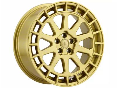 Black Rhino Boxer Gloss Gold 5-Lug Wheel; 17x8; 40mm Offset (21-24 Bronco Sport)