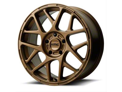 KMC Bully Matte Bronze 5-Lug Wheel; 17x8; 38mm Offset (21-24 Bronco Sport)