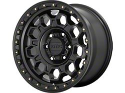 KMC Trek Satin Black 5-Lug Wheel; 17x8; 38mm Offset (21-24 Bronco Sport)
