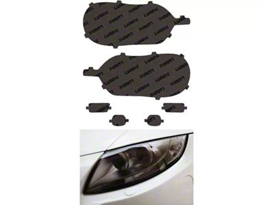 Lamin-X Headlight Tint Covers; Gunsmoke (21-24 Bronco Sport)