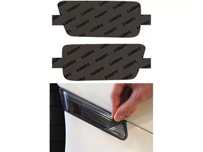 Lamin-X Side Marker Light Tint Covers; Gunsmoke (21-24 Bronco Sport)