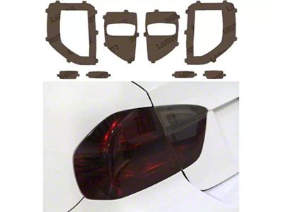 Lamin-X Tail Light Tint Covers; Smoked (21-24 Bronco Sport)