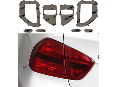 Lamin-X Tail Light Tint Covers; Tinted (21-24 Bronco Sport)