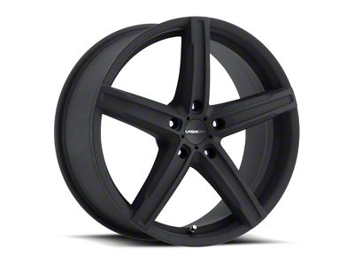 Vision Wheel Boost Satin Black 5-Lug Wheel; 17x7; 38mm Offset (21-24 Bronco Sport)