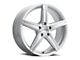 Vision Wheel Boost Silver 5-Lug Wheel; 17x7; 38mm Offset (21-24 Bronco Sport)