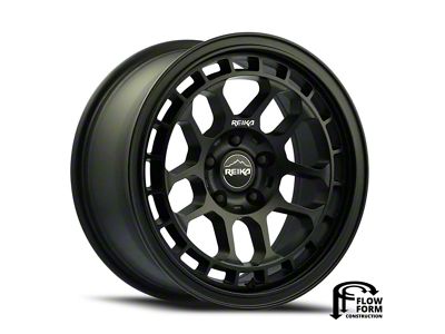 Reika R30 Satin Black 5-Lug Wheel; 17x8; 20mm Offset (21-24 Bronco Sport)