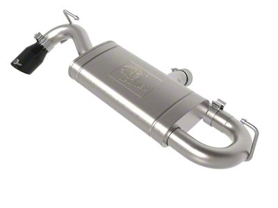 AFE Vulcan Series 2.50-Inch Axle-Back Exhaust System with Black Tip (21-24 Bronco Sport)