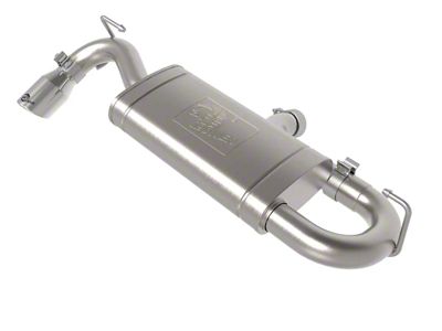 AFE Vulcan Series 2.50-Inch Axle-Back Exhaust System with Polished Tip (21-24 Bronco Sport)