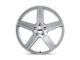 TSW Ascent Matte Titanium Silver 5-Lug Wheel; 17x8; 40mm Offset (21-24 Bronco Sport)
