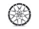 TSW Nurburgring Gunmetal with Mirror Cut Face 5-Lug Wheel; 17x8; 40mm Offset (21-24 Bronco Sport)
