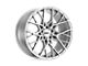 TSW Sebring Silver with Mirror Cut Face 5-Lug Wheel; 17x8; 40mm Offset (21-24 Bronco Sport)