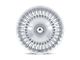 Asanti Tiara Gloss Silver with Bright Machined Face 5-Lug Wheel; 20x10.5; 45mm Offset (21-24 Bronco Sport)