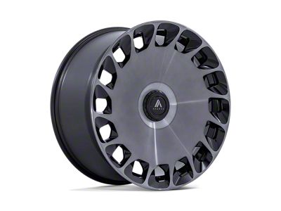 Asanti Aristocrat Gloss Black Machined Wheel; 22x10.5 (97-06 Jeep Wrangler TJ)