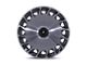 Asanti Aristocrat Gloss Black Machined Wheel; 22x10.5 (97-06 Jeep Wrangler TJ)
