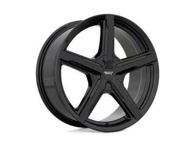American Racing Trigger Gloss Black 5-Lug Wheel; 17x7; 40mm Offset (21-24 Bronco Sport)