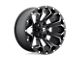 Fuel Wheels Assault Matte Black Milled Wheel; 17x8.5 (07-18 Jeep Wrangler JK)