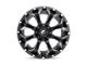 Fuel Wheels Assault Matte Black Milled Wheel; 17x8.5 (07-18 Jeep Wrangler JK)