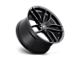Niche Vosso Matte Black 5-Lug Wheel; 17x8; 40mm Offset (21-24 Bronco Sport)