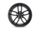 Niche Vosso Matte Black 5-Lug Wheel; 17x8; 40mm Offset (21-24 Bronco Sport)