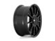 Rotiform DTM Satin Black 5-Lug Wheel; 17x8; 40mm Offset (21-24 Bronco Sport)