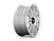 Rotiform DTM Silver 5-Lug Wheel; 17x8; 40mm Offset (21-24 Bronco Sport)