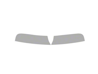 Window Tint Pre-Cut Kit; Eyebrow Option 1; 25% Medium (21-24 Bronco Sport)