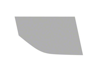 Window Tint Pre-Cut Kit; Front Driver Side Roll-Up; 25% Medium (21-24 Bronco Sport)