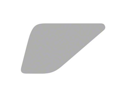 Window Tint Pre-Cut Kit; Rear Driver Side Quarter; 25% Medium (21-24 Bronco Sport)