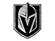 Vegas Golden Knights Molded Emblem; Chrome (Universal; Some Adaptation May Be Required)