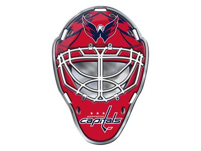 Washington Capitals Embossed Helmet Emblem; Blue and Red (Universal; Some Adaptation May Be Required)