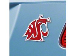 Washington State University Emblem; Red (Universal; Some Adaptation May Be Required)