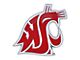 Washington State University Emblem; Red (Universal; Some Adaptation May Be Required)