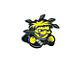 Wichita State University Emblem; Yellow (Universal; Some Adaptation May Be Required)
