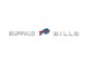 Windshield Decal with Buffalo Bills Logo; White (Universal; Some Adaptation May Be Required)