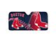 Windshield Sun Shade with Boston Red Sox Logo; Navy (Universal; Some Adaptation May Be Required)