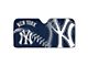 Windshield Sun Shade with New York Yankees Logo; Blue (Universal; Some Adaptation May Be Required)