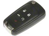 5-Button Keyless Remote Case Repair; Black (10-15 Camaro)