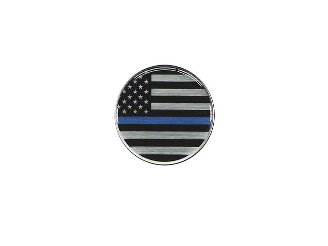 Thin Blue Line Flag Rated Badge (Universal; Some Adaptation May Be Required)