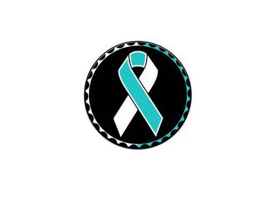 Cervical Cancer Ribbon Rated Badge (Universal; Some Adaptation May Be Required)