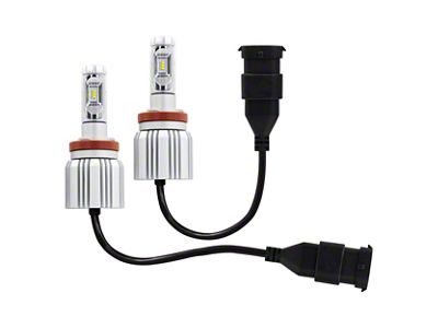 Single Beam LED Headlight Bulbs; High Beam; H9 (16-19 Tacoma)
