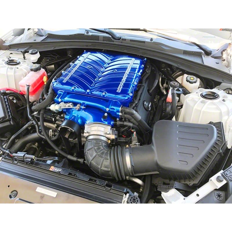 Whipple Camaro W185RF 3.0L Intercooled Supercharger Kit; Black WK1010