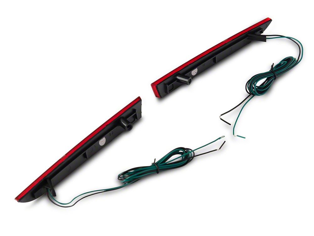 Raxiom Axial Series LED Rear Diffuser Marker Lights; Red (16 Raxiom Axial Series LED Rear Diffuser Marker Lights; Red (16