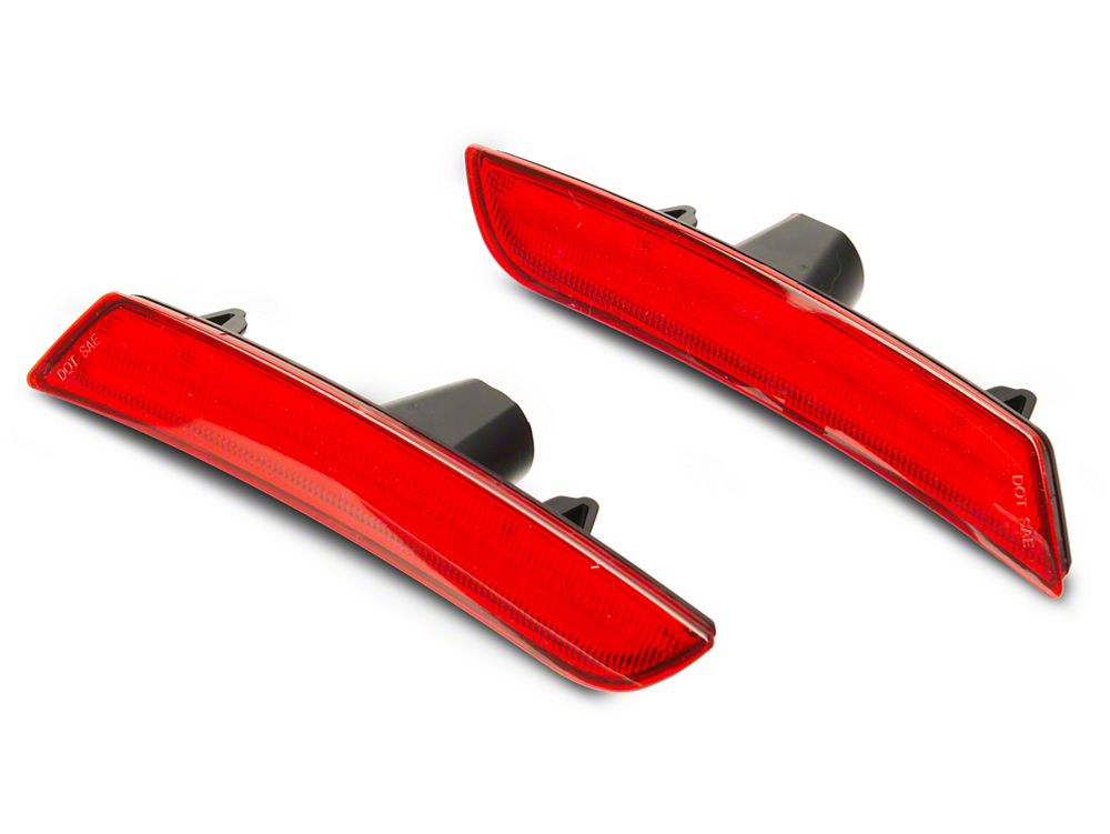 Raxiom Axial Series LED Rear Marker Lights; Red (16-24