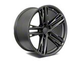 ZL Split Style Matte Gunmetal Wheel; Rear Only; 20x11; 43mm Offset (16-24 Camaro)