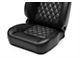 Corbeau Trailcat Reclining Seats; Black Vinyl/Black Stitching; Pair (Universal; Some Adaptation May Be Required)