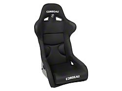 Corbeau FX1 Pro Racing Seats with Double Locking Seat Brackets; Black Vinyl (08-11 Challenger)