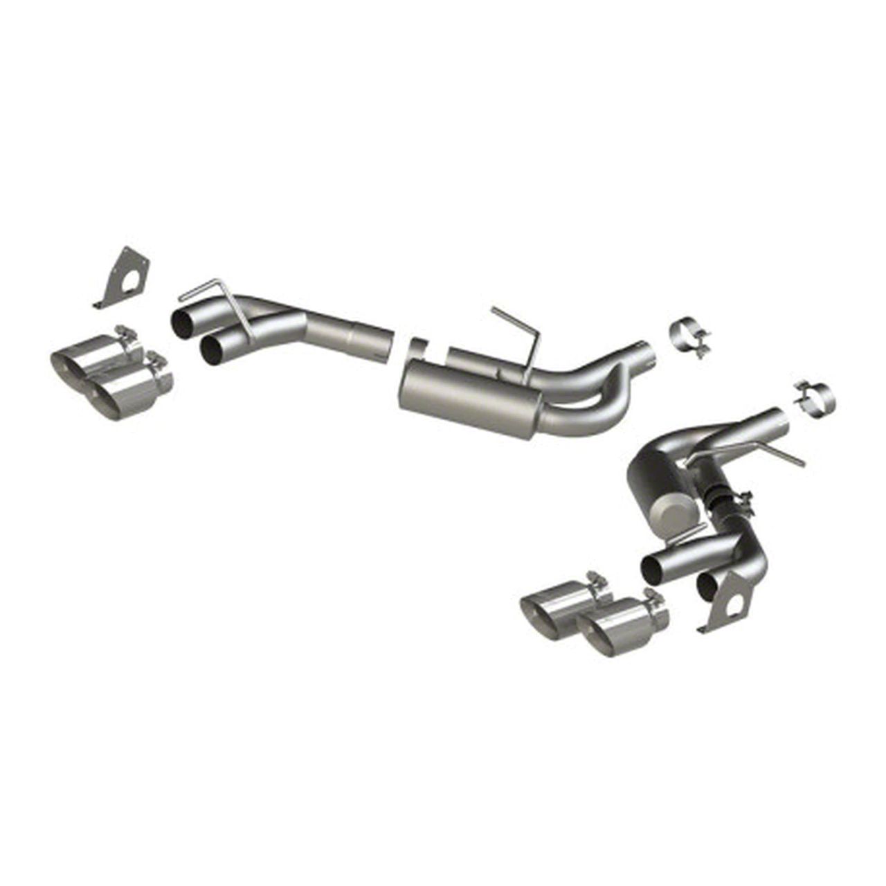 Mbrp Camaro Installer Series Axle Back Exhaust S7039al 16 22 V6 Camaro