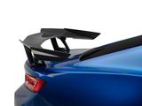 ZL1 1LE Style Rear Wing Spoiler; Carbon Fiber (16-24 Camaro w/o Rear Spoiler Camera)