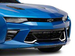 MP Concepts SS 50 Years Style Grille with LED Lighting; Black with White Accents (16-18 Camaro SS)