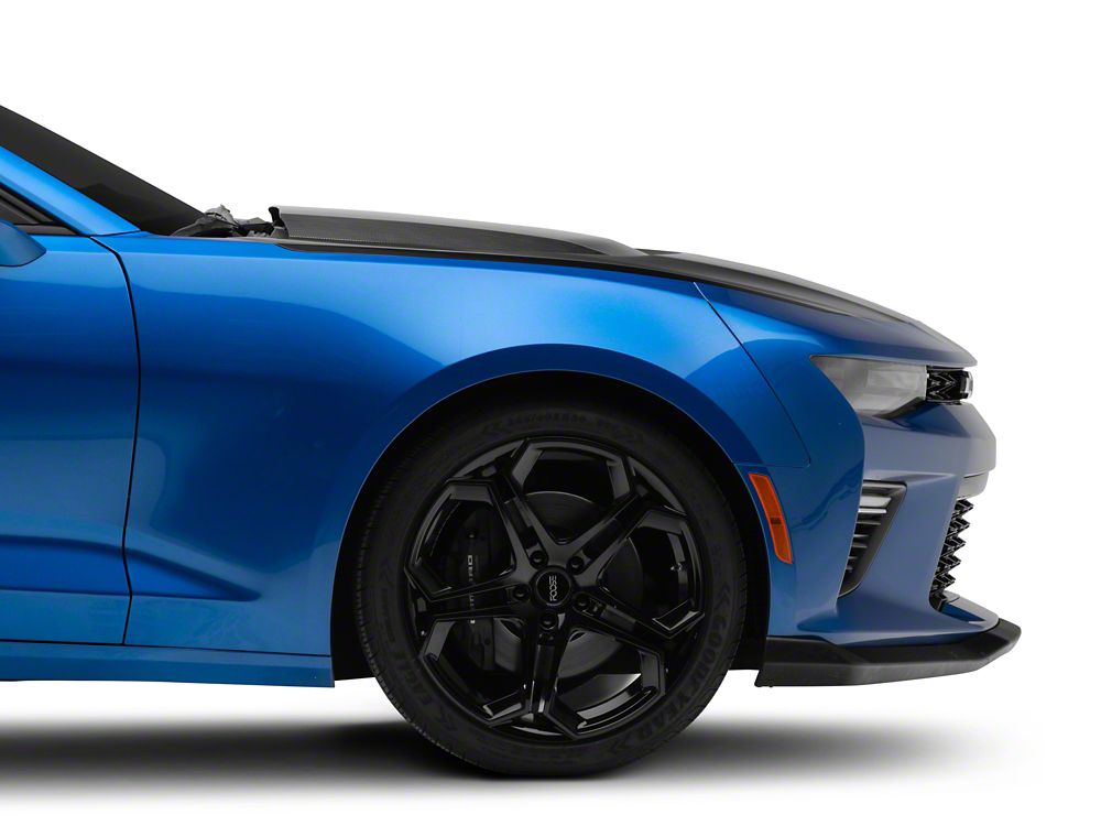 MP Concepts ZL1 Style Hood; Carbon-Look Center (16-24 Camaro MP Concepts ZL1 Style Hood; Carbon-Look Center (16-24 Camaro